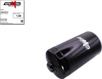 Automega 180036510 - Масляный фильтр abcparts.ee