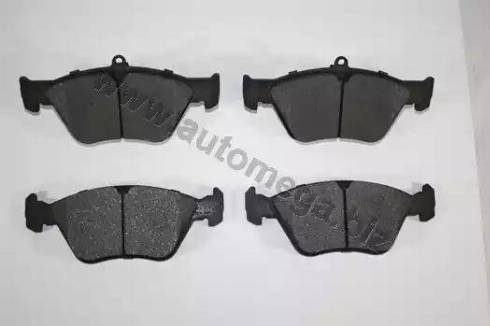 Automega 120081110 - Тормозные колодки, дисковые, комплект abcparts.ee