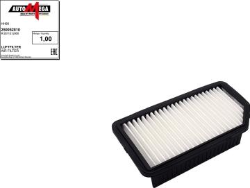 Automega 250052810 - Воздушный фильтр двигателя abcparts.ee