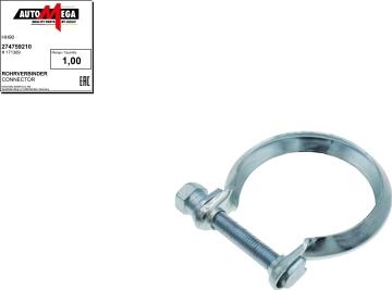 Automega 274759210 - Соединительные элементы, система выпуска abcparts.ee