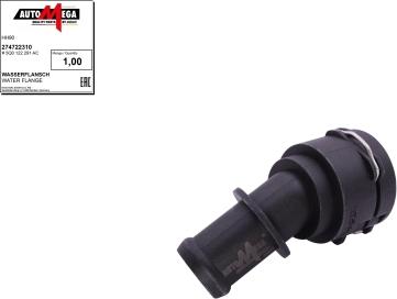 Automega 274722310 - Фланец охлаждающей жидкости abcparts.ee