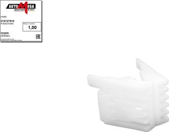 Automega 274727910 - Пружина, педаль сцепления abcparts.ee