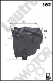 Automotor France LATG21 - Топливный фильтр abcparts.ee