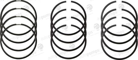 Autopumps UK A2059 - Комплект поршневых колец abcparts.ee