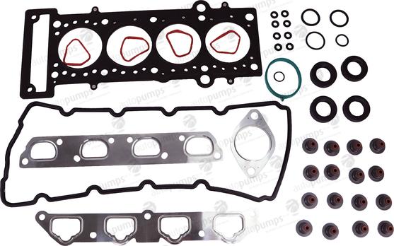 Autopumps UK AHSB161 - Комплект прокладок, головка цилиндра abcparts.ee