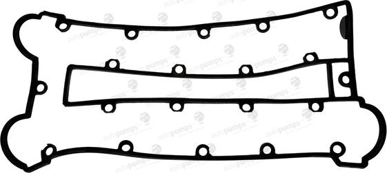 Autopumps UK ARCG950 - Прокладка, крышка головки цилиндра abcparts.ee