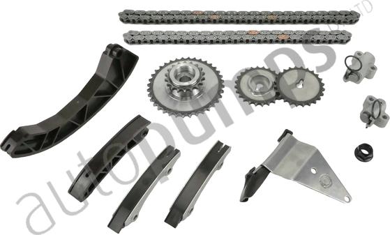 Autopumps UK ATCK45 - Комплект цепи привода распредвала abcparts.ee