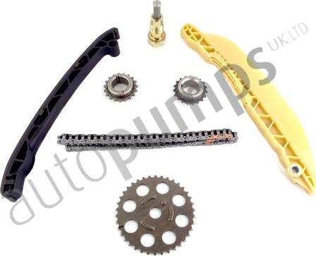 Autopumps UK ATCK10 - Комплект цепи привода распредвала abcparts.ee