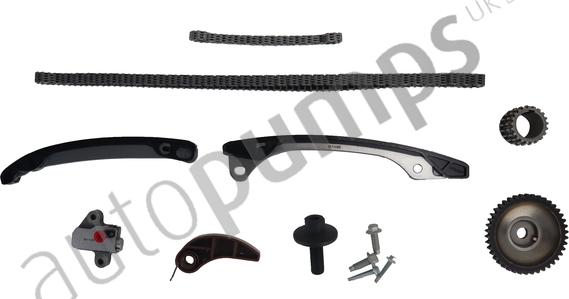 Autopumps UK ATCK304 - Комплект цепи привода распредвала abcparts.ee