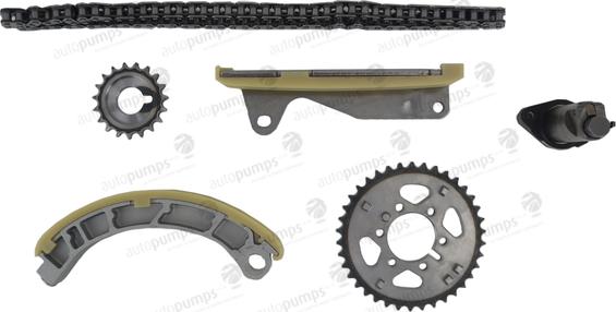 Autopumps UK ATCK320 - Комплект цепи привода распредвала abcparts.ee