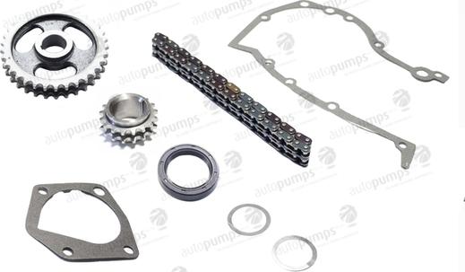Autopumps UK ATCK370 - Комплект цепи привода распредвала abcparts.ee