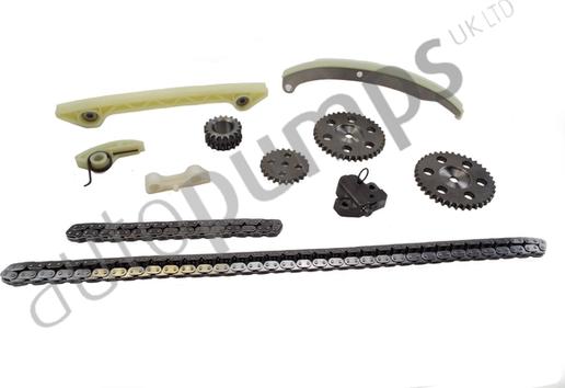 Autopumps UK ATCK206 - Комплект цепи привода распредвала abcparts.ee