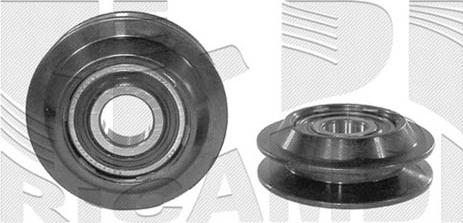 Autoteam A04316 - Ролик, поликлиновый ремень abcparts.ee