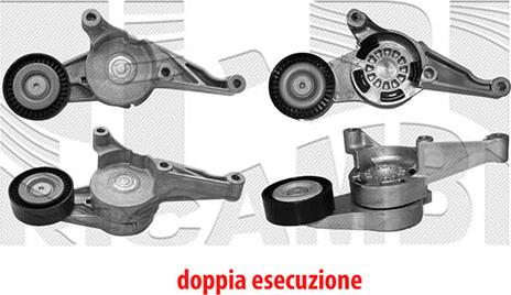 Autoteam A05772 - Натяжитель, поликлиновый ремень abcparts.ee