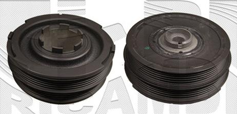 Autoteam A06548 - Шкив коленчатого вала abcparts.ee