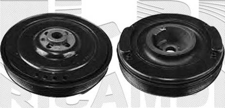 Autoteam A06120 - Шкив коленчатого вала abcparts.ee
