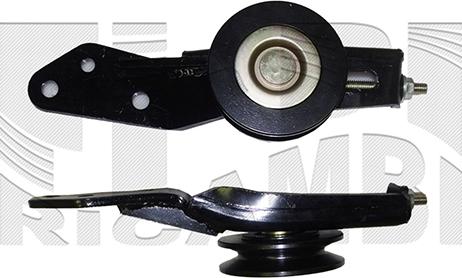 Autoteam AA1028 - Натяжитель, поликлиновый ремень abcparts.ee