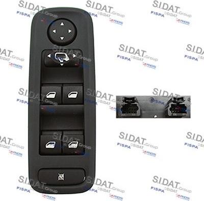 Autoteam E145586 - Выключатель, стеклоподъемник abcparts.ee