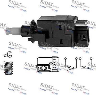 Autoteam E140028 - Выключатель стоп сигнала / сцепления abcparts.ee