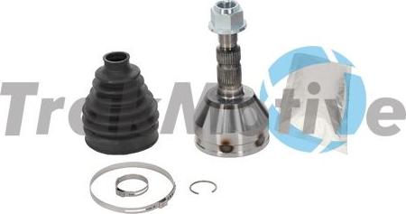 Autoteam G400800 - Комплект ШРУСа, приводной вал, шарнир abcparts.ee