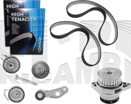 Autoteam KATW1310B - Водяной насос + комплект зубчатого ремня ГРМ abcparts.ee