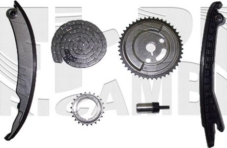 Autoteam KCA048 - Комплект цепи привода распредвала abcparts.ee