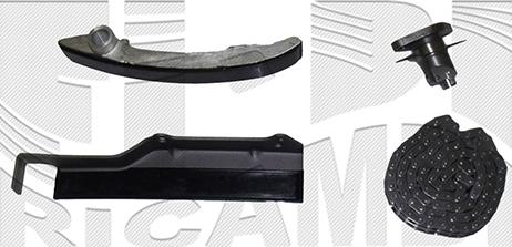 Autoteam KCA119 - Комплект цепи привода распредвала abcparts.ee