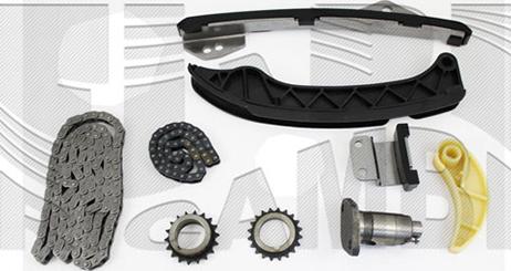 Autoteam KCA204 - Комплект цепи привода распредвала abcparts.ee