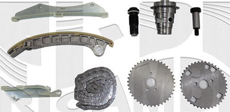 Autoteam KCA218 - Комплект цепи привода распредвала abcparts.ee