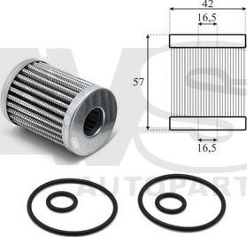 AVS Autoparts G150K - Топливный фильтр abcparts.ee
