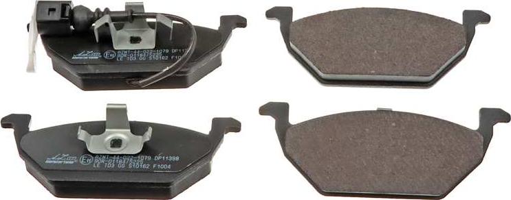 A.Z. Meisterteile AZMT-44-022-1079 - Тормозные колодки, дисковые, комплект abcparts.ee