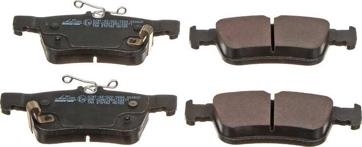 A.Z. Meisterteile AZMT-44-022-2694 - Тормозные колодки, дисковые, комплект abcparts.ee