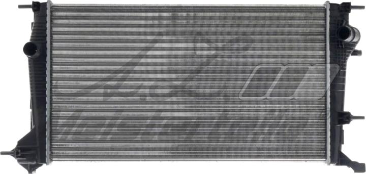 A.Z. Meisterteile AZMT-45-040-2726 - Радиатор, охлаждение двигателя abcparts.ee