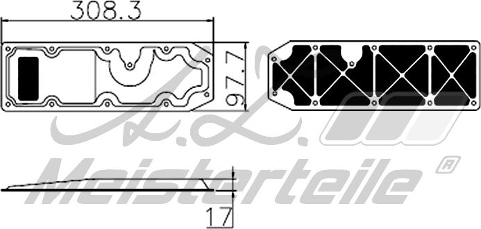A.Z. Meisterteile AZMT-41-050-1110 - Гидрофильтр, автоматическая коробка передач abcparts.ee