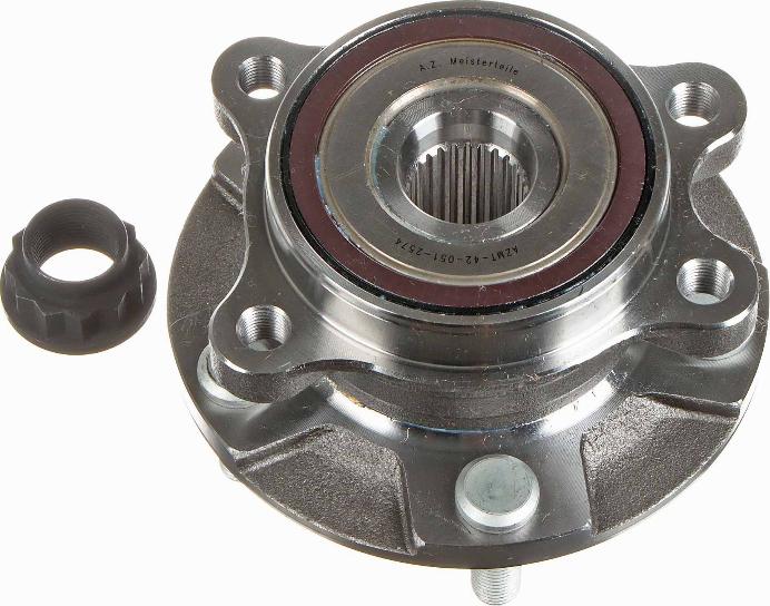 A.Z. Meisterteile AZMT-42-051-2574 - Комплект подшипника, ступицы колеса abcparts.ee