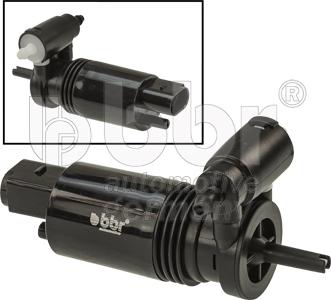 BBR Automotive 001-10-30187 - Водяной насос, система очистки окон abcparts.ee