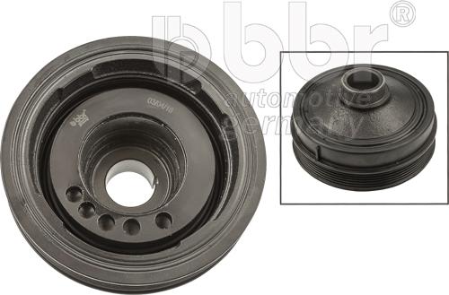 BBR Automotive 001-10-24454 - Шкив коленчатого вала abcparts.ee
