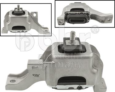 BBR Automotive 001-10-28627 - Подушка, опора, подвеска двигателя abcparts.ee
