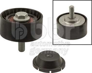 BBR Automotive 001-10-22723 - Ролик, поликлиновый ремень abcparts.ee