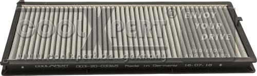 BBR Automotive 003-20-03365 - Фильтр воздуха в салоне abcparts.ee