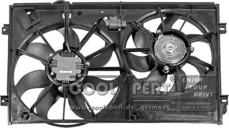 BBR Automotive 002-60-15819 - Вентилятор, охлаждение двигателя abcparts.ee