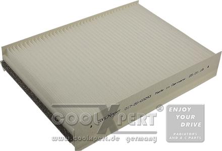 BBR Automotive 017-20-03293 - Фильтр воздуха в салоне abcparts.ee