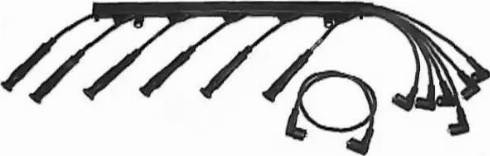 BBT ZK901 - Комплект проводов зажигания abcparts.ee