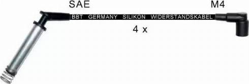 BBT ZK782 - Комплект проводов зажигания abcparts.ee