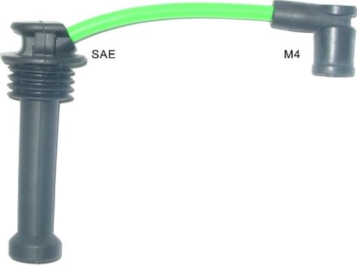 BBT ZKG1729 - Комплект проводов зажигания abcparts.ee