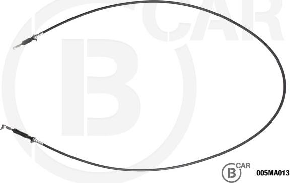 B CAR 005MA013 - Трос, наконечник, ступенчатая коробка передач abcparts.ee