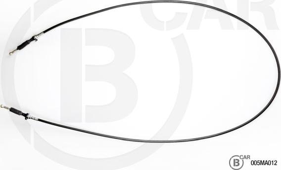 B CAR 005MA012 - Трос, наконечник, ступенчатая коробка передач abcparts.ee