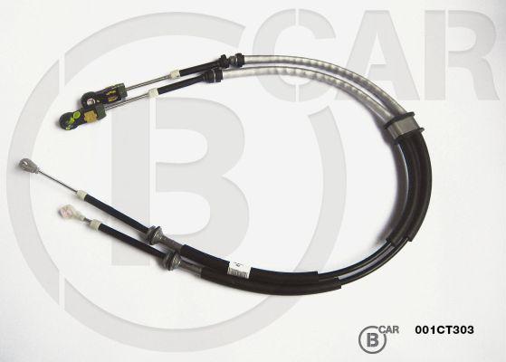 B CAR 001CT303 - Трос, наконечник, ступенчатая коробка передач abcparts.ee