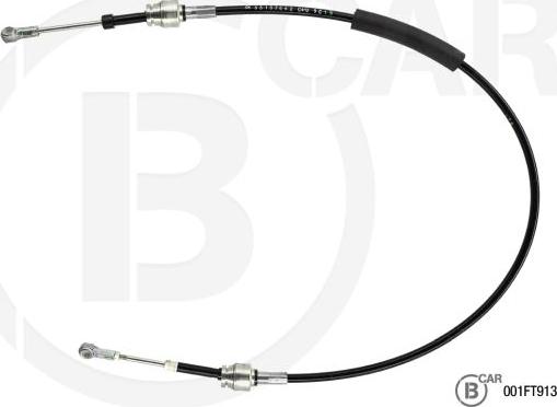 B CAR 001FT913 - Трос, наконечник, ступенчатая коробка передач abcparts.ee