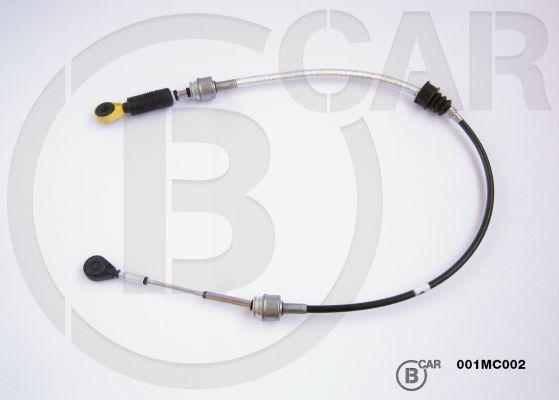 B CAR 001MC002 - Трос, наконечник, ступенчатая коробка передач abcparts.ee